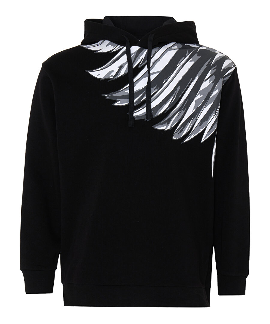 BEŞİKTAŞ ERKEK KAPÜŞONLU SWEATSHIRT 7425278T3