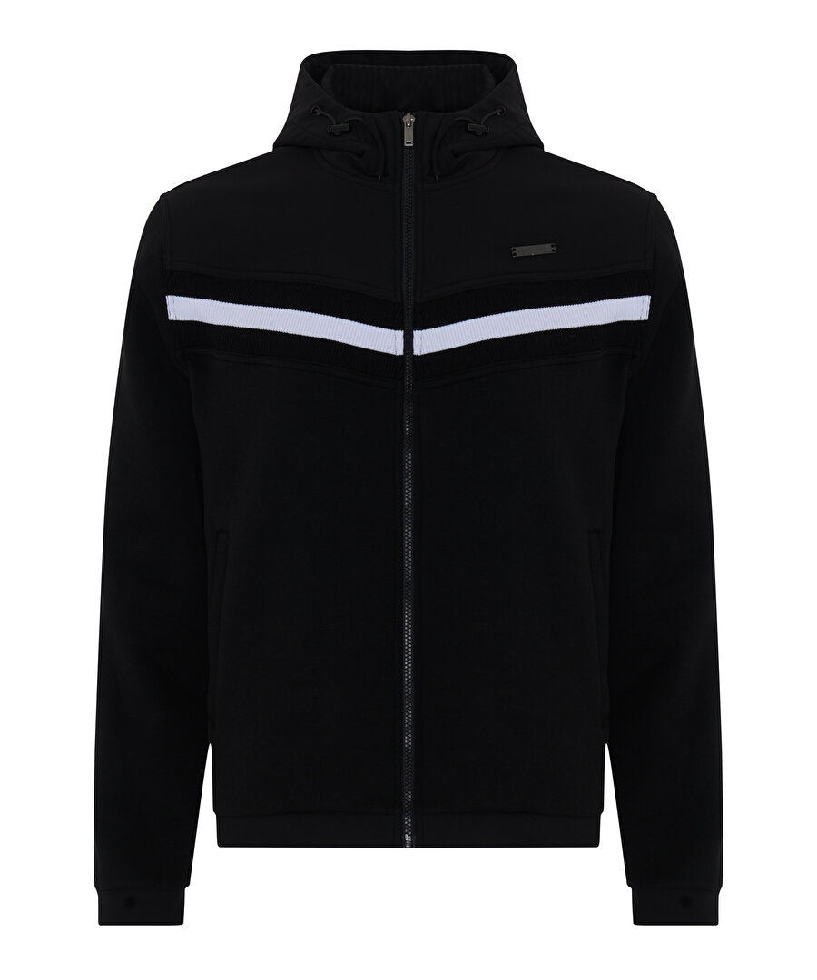 BEŞİKTAŞ ERKEK KAPÜŞONLU FERMUARLI SWEATSHIRT 7425242T3