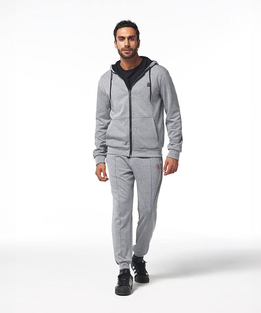 BEŞİKTAŞ ERKEK ÇİFT TARAFLI KAPÜŞONLU FERMUARLI SWEATSHIRT 7425244T3