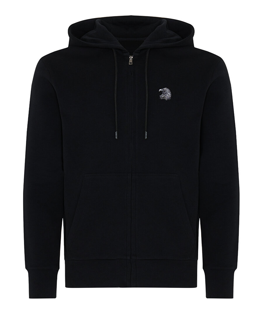 BEŞİKTAŞ ERKEK KAPÜŞONLU FERMUARLI SWEATSHIRT 7425245T2