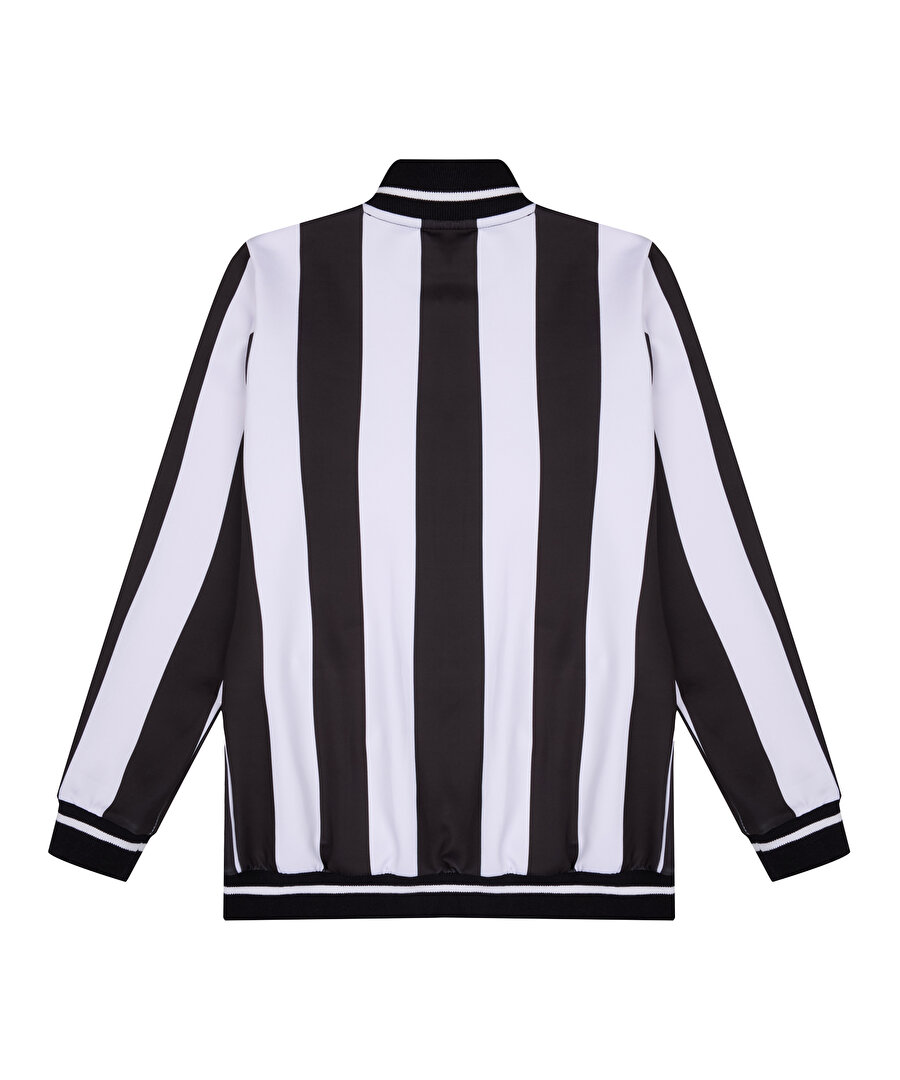 BEŞİKTAŞ JR ÇUBUKLU FERMUARLI SWEATSHIRT 6425247