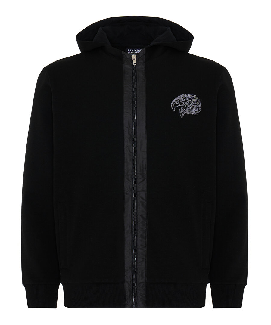 BEŞİKTAŞ ERKEK KAPÜŞONLU FERMUARLI SWEATSHIRT 7425243T3