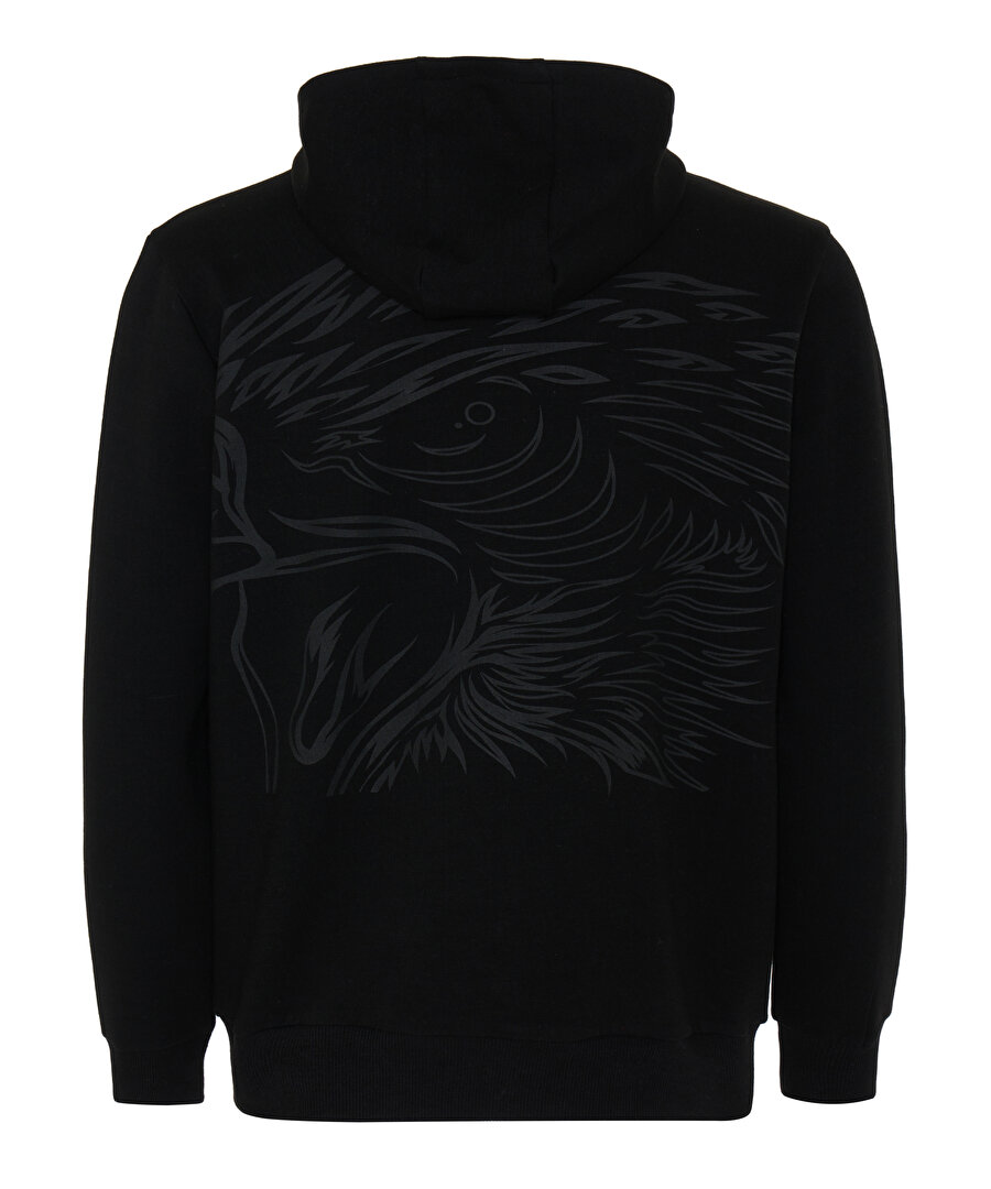 BEŞİKTAŞ ERKEK KAPÜŞONLU FERMUARLI SWEATSHIRT 7425243T3