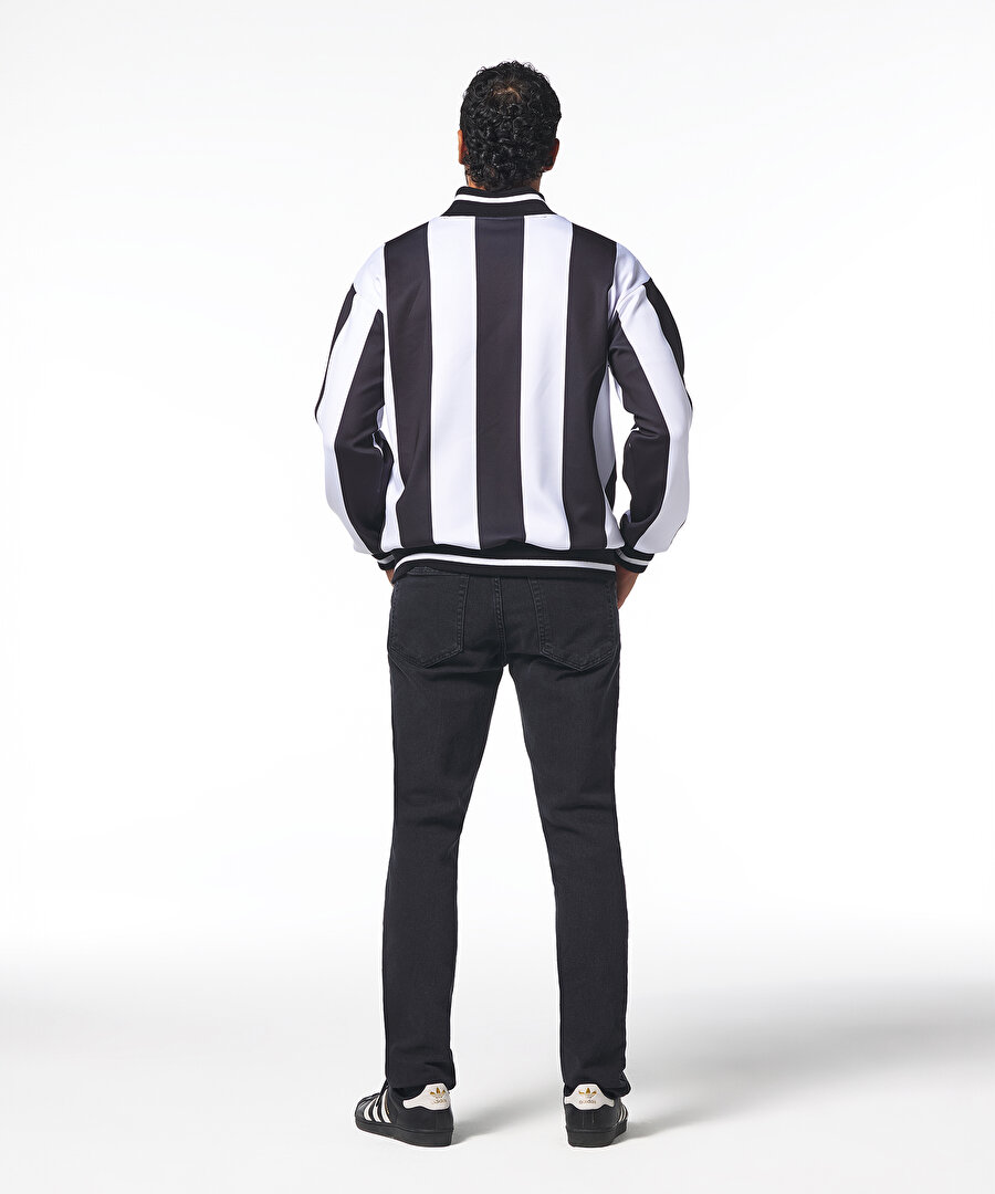 BEŞİKTAŞ ERKEK ÇUBUKLU FERMUARLI SWEATSHIRT 7425247T3