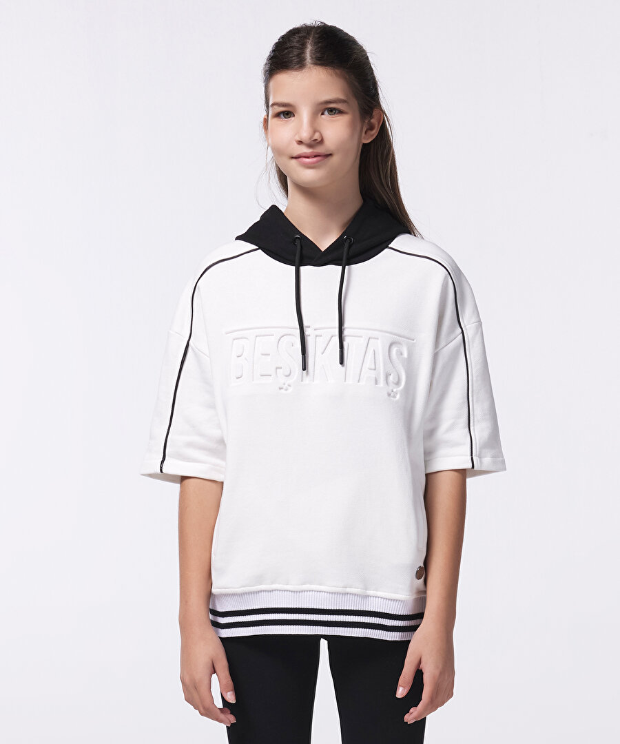 BEŞİKTAŞ JR KAPÜŞONLU T-SHIRT 6425143