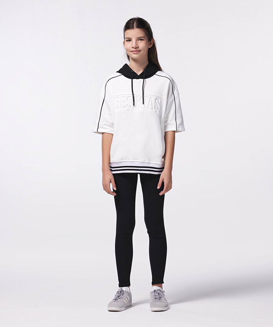 BEŞİKTAŞ JR KAPÜŞONLU T-SHIRT 6425143