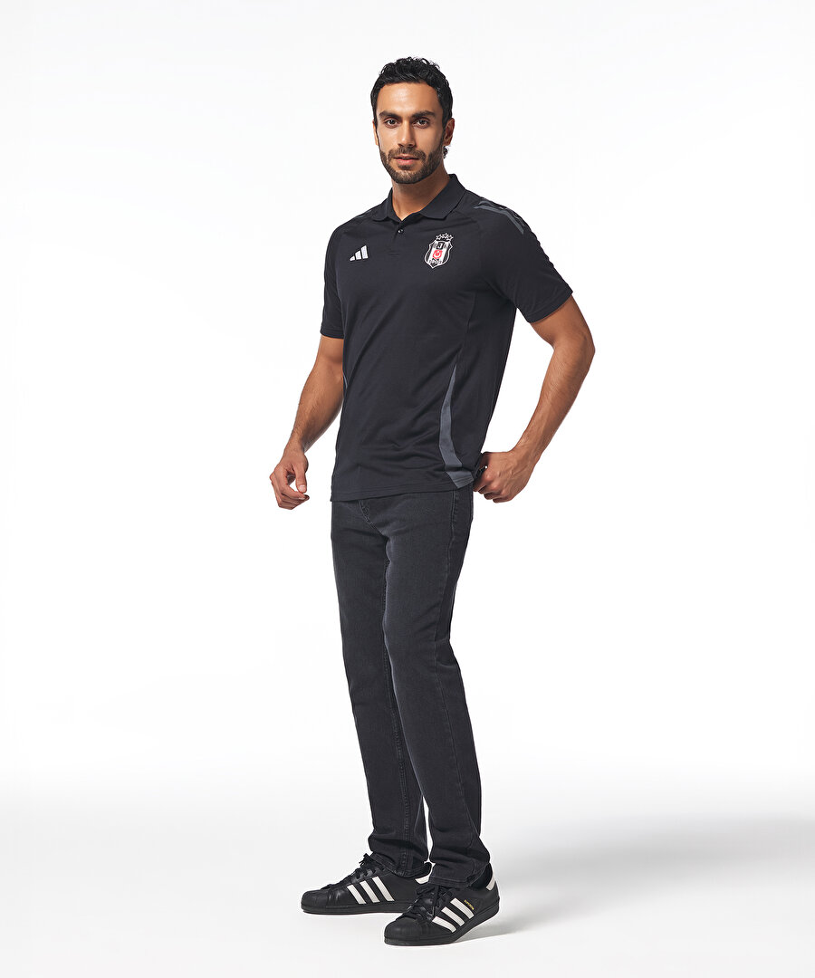 ADİDAS BEŞİKTAŞ SİYAH POLO T-SHIRT 24-25 IJ8344
