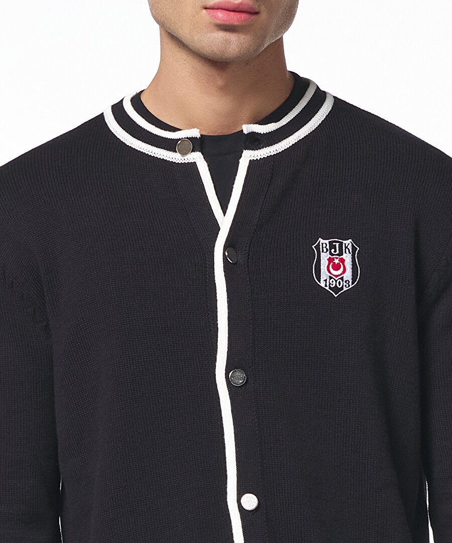 BEŞİKTAŞ ERKEK DÜĞMELİ TRİKO HIRKA 7425249T3