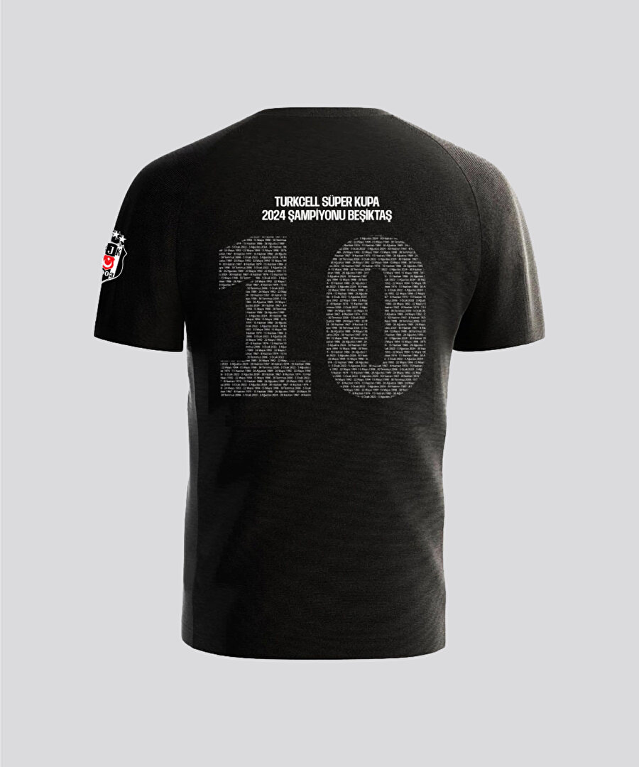 BEŞİKTAŞ SÜPER KUPA ŞAMPİYONLUK T-SHIRT 2024 V1