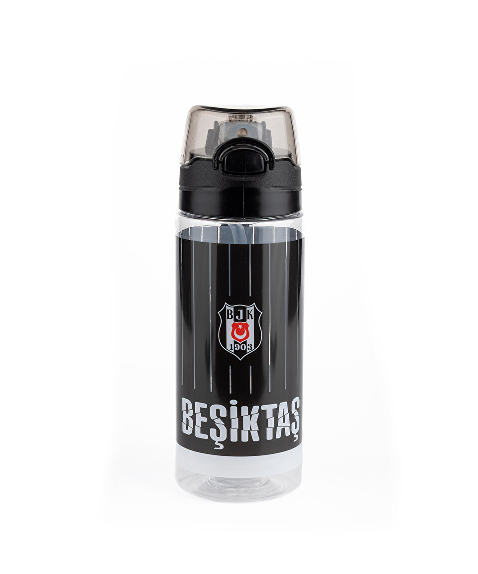 BEŞİKTAŞ İNCE ÇUBUK DESENLİ 500 ML PLASTİK MATARA