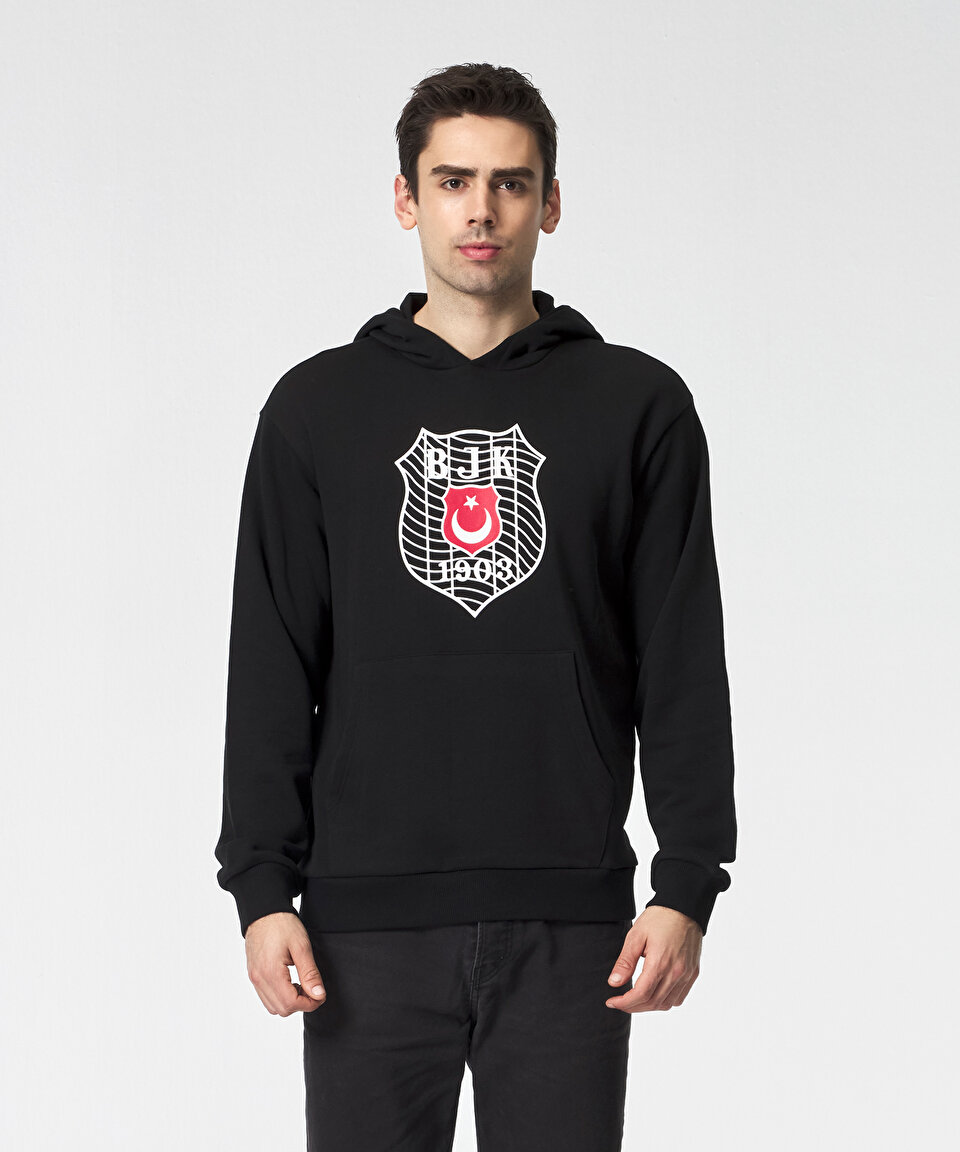 BEŞİKTAŞ ERKEK KAPÜŞONLU SWEATSHIRT 7525209T3