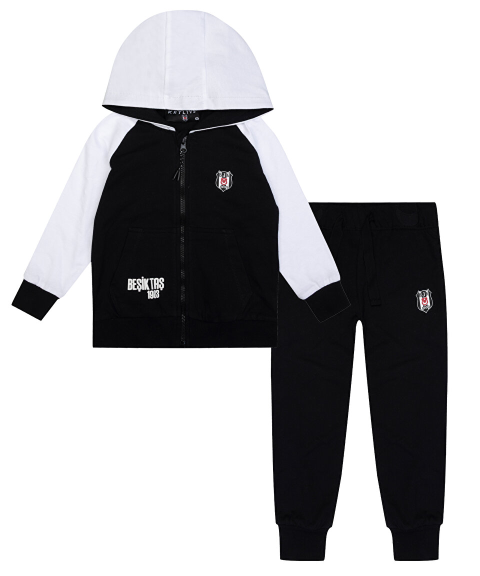 BEŞİKTAŞ KIDS KAPÜŞONLU EŞOFMAN TK. Y25-208