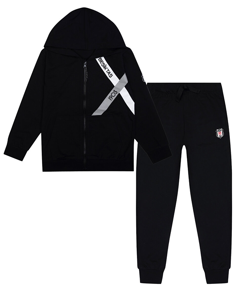 BEŞİKTAŞ KIDS KAPÜŞONLU EŞOFMAN TK. Y25-209