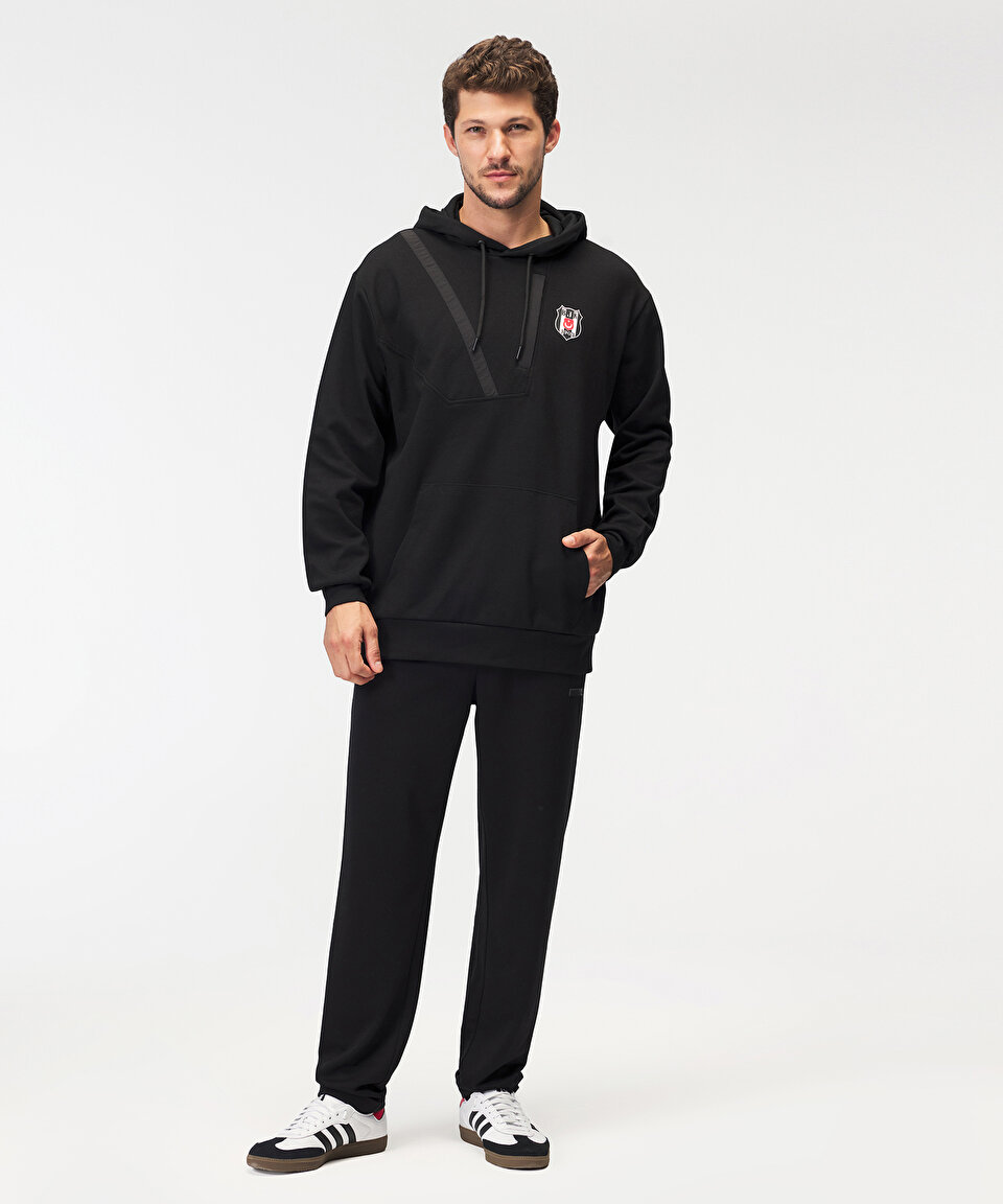 BEŞİKTAŞ ERKEK KAPÜŞONLU SWEATSHIRT 7526229T3