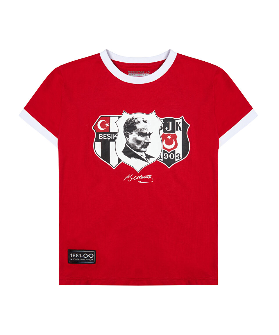 BEŞİKTAŞ ATATÜRK NOSTALJİ ARMA T-SHIRT JR 25-26