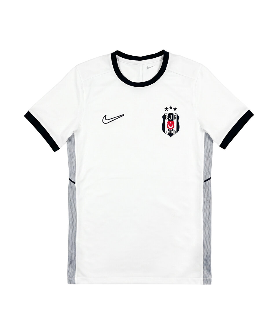 NIKE BEŞİKTAŞ JR BEYAZ ANTRENMAN T-SHIRT 26-27 FZ9758-100