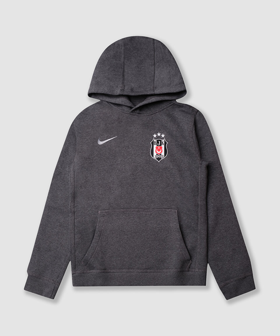 NIKE BEŞİKTAŞ JR GRİ KAPÜŞONLU SWEATHIRT 26-27 IB1226-071