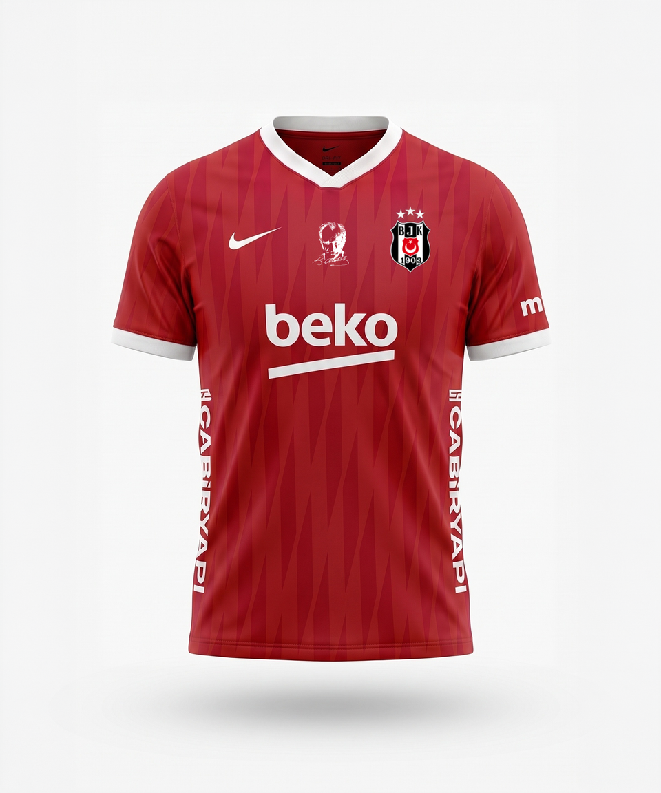 NIKE BEŞİKTAŞ 4.ALTERNATİF KIRMIZI FORMA 26-27