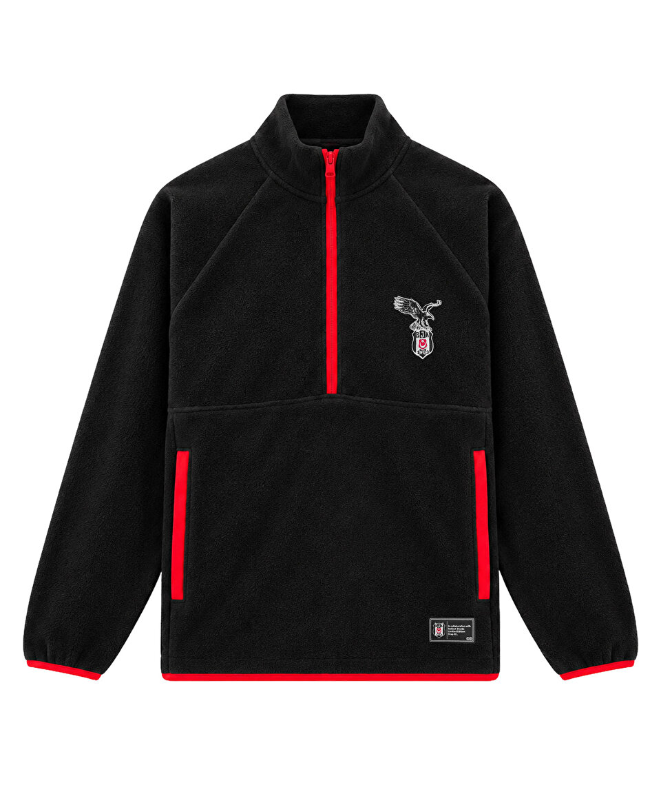 BEŞİKTAŞ X REFLECT STUDİO YARIM FERMUARLI POLAR
