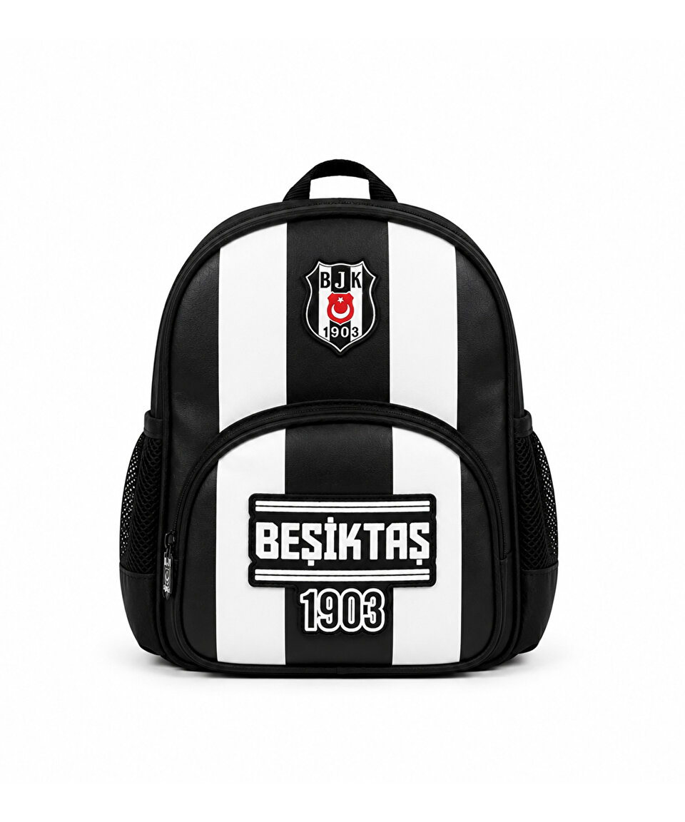 BEŞİKTAŞ ÇUBUKLU SUNİ DERİ ANAOKULU ÇANTASI 26358