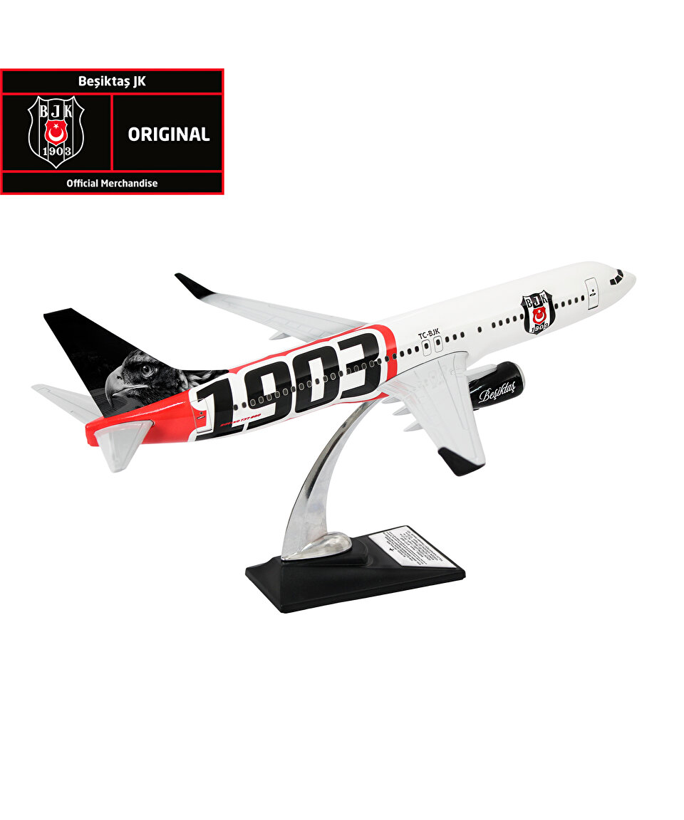 BEŞİKTAŞ 1903 MAKET UÇAK ZEKUPP BOEİNG 737-800 UCK0226