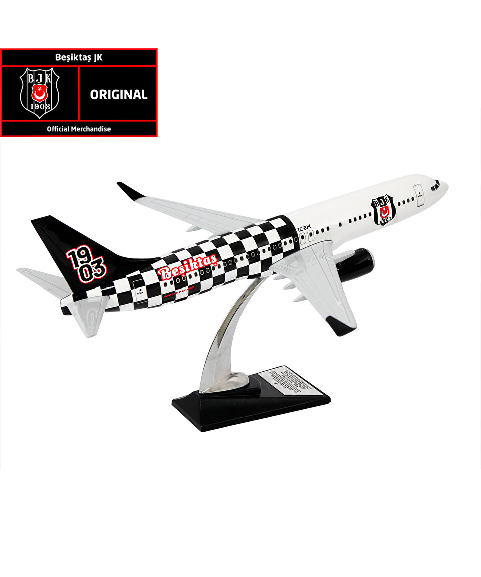 BEŞİKTAŞ DAMALI MAKET UÇAK ZEKUPP BOEİNG 737-800 UCK0228