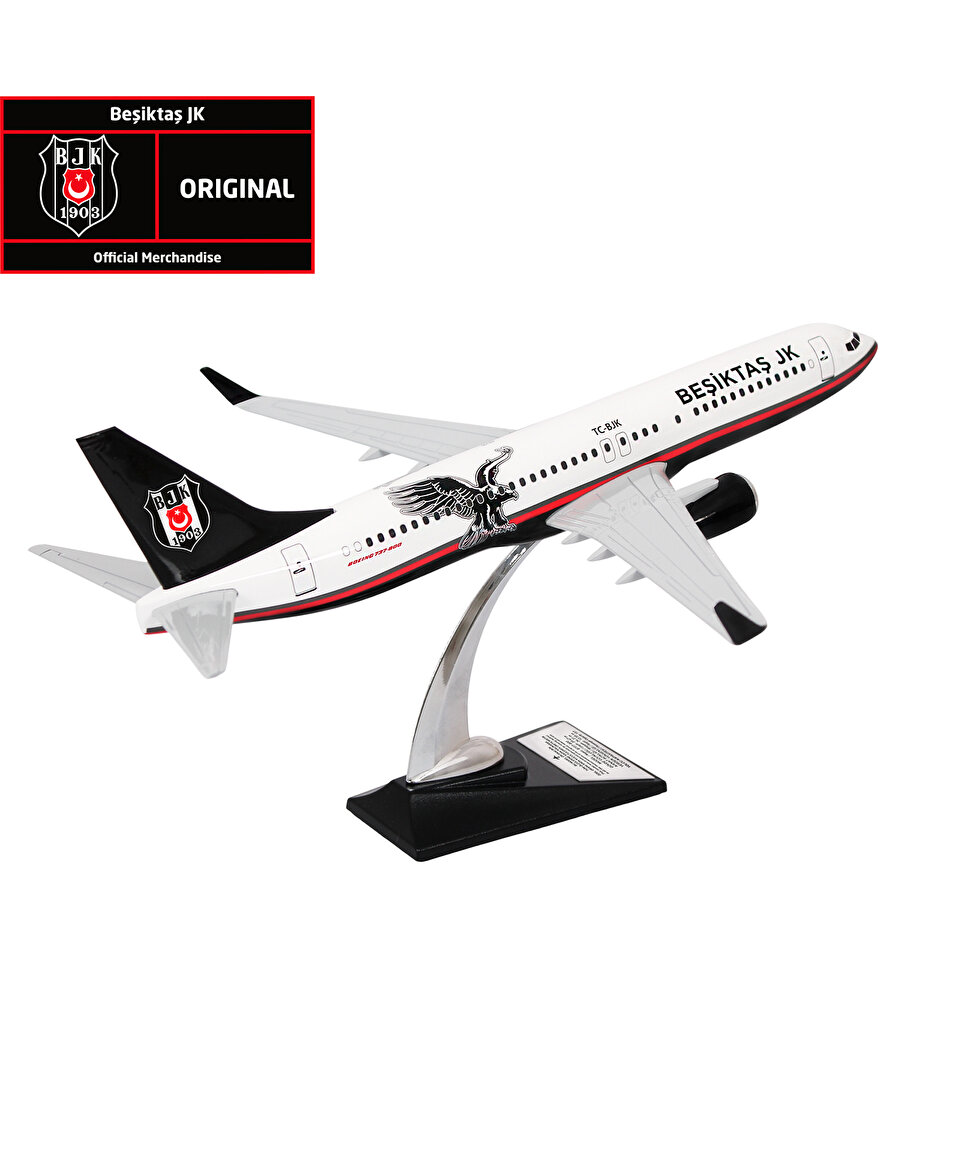 BEŞİKTAŞ KLASİK NOSTALJİ MAKET UÇAK ZEKUPP BOEİNG 737-800 UCK0229