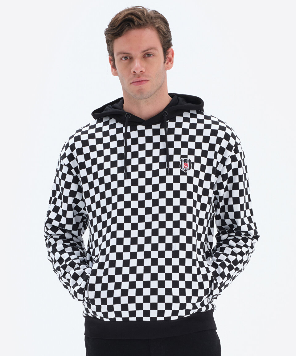 BEŞİKTAŞ ERKEK KAPÜŞONLU SWEATSHIRT 7324217T3