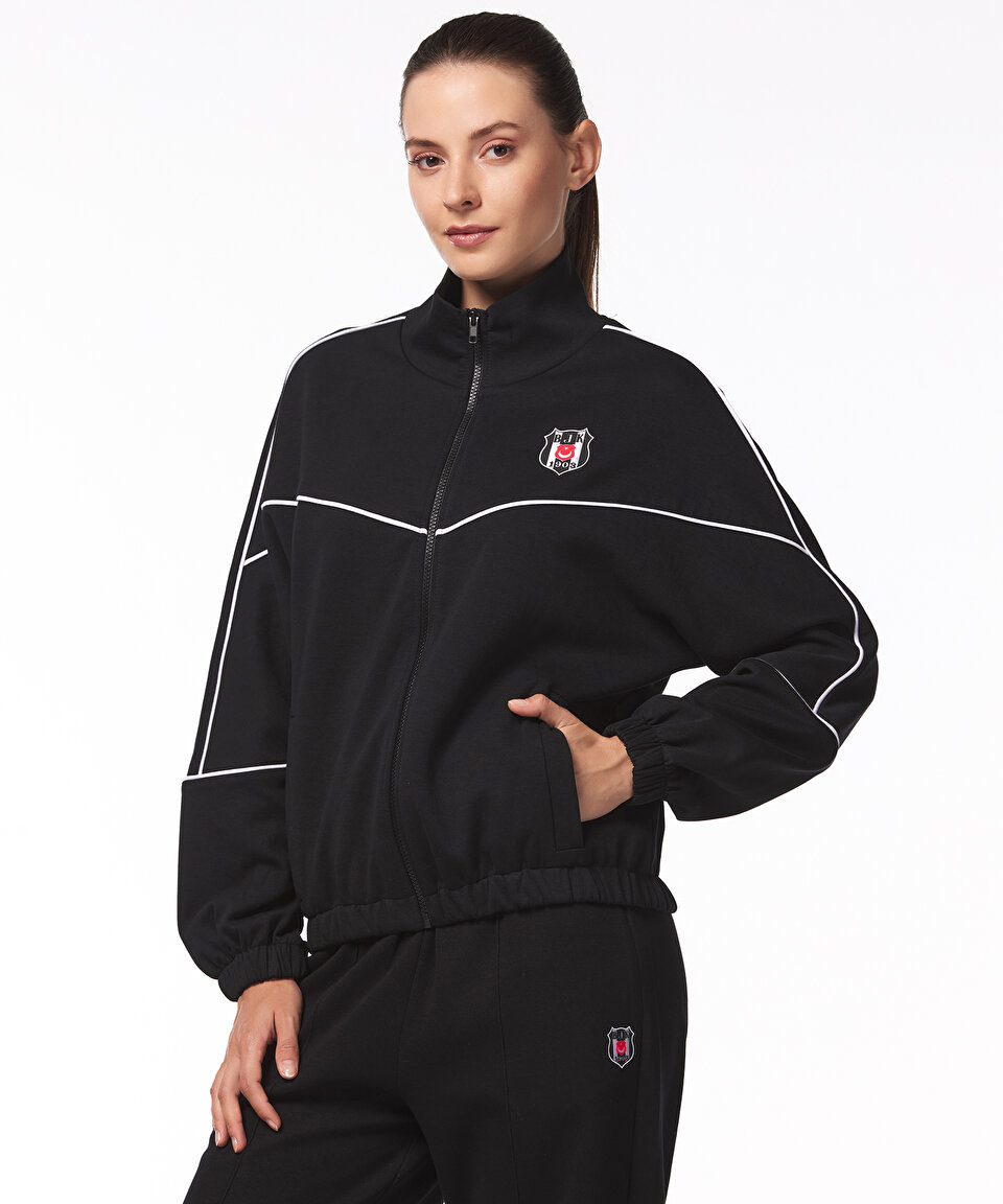 BEŞİKTAŞ KADIN FERMUARLI SWEATSHIRT 8425255T3